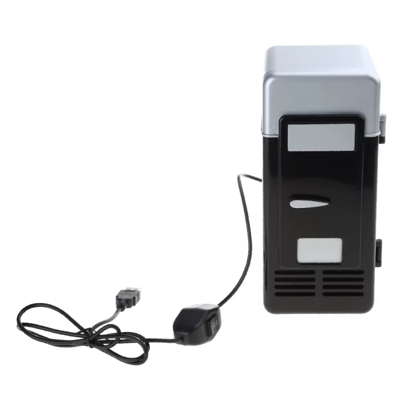 Mini Car Refrigerator USB Multi-Function Home Travel Vehicular Fridge Dual-Use Box Cooler Warmer Refrigerator for Dropshipping