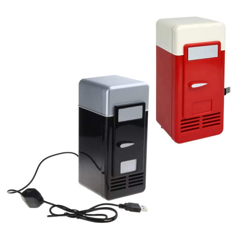 Mini Car Refrigerator USB Multi-Function Home Travel Vehicular Fridge Dual-Use Box Cooler Warmer Refrigerator for Dropshipping