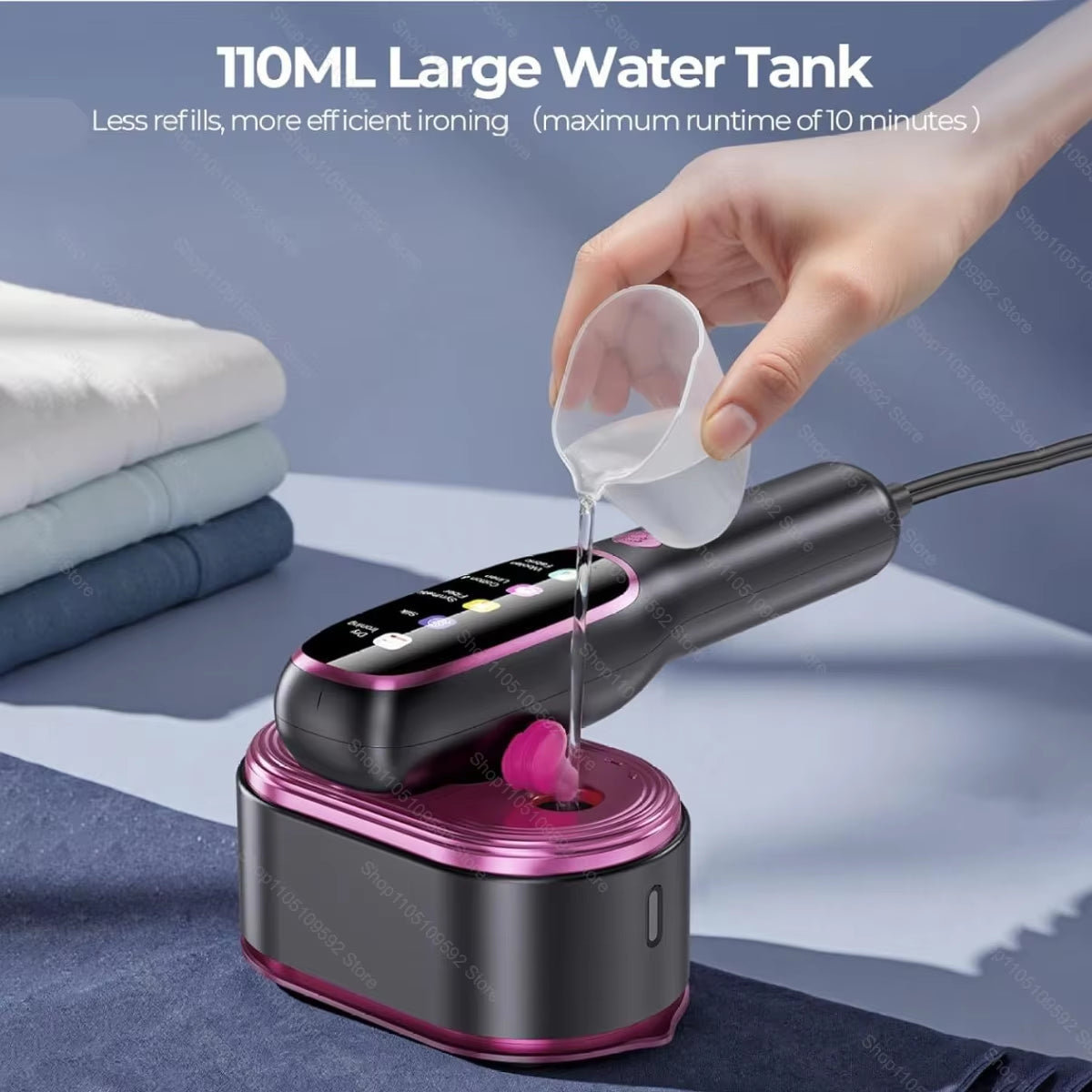 New Clothes Steamer Professional Handheld Garment Steamer Fast Heating Portable Clothes Fabric Vertical Steam Iron Home Travel