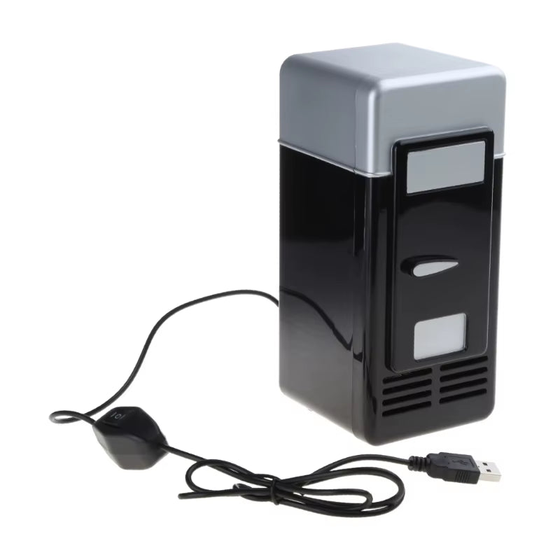 Mini Car Refrigerator USB Multi-Function Home Travel Vehicular Fridge Dual-Use Box Cooler Warmer Refrigerator for Dropshipping