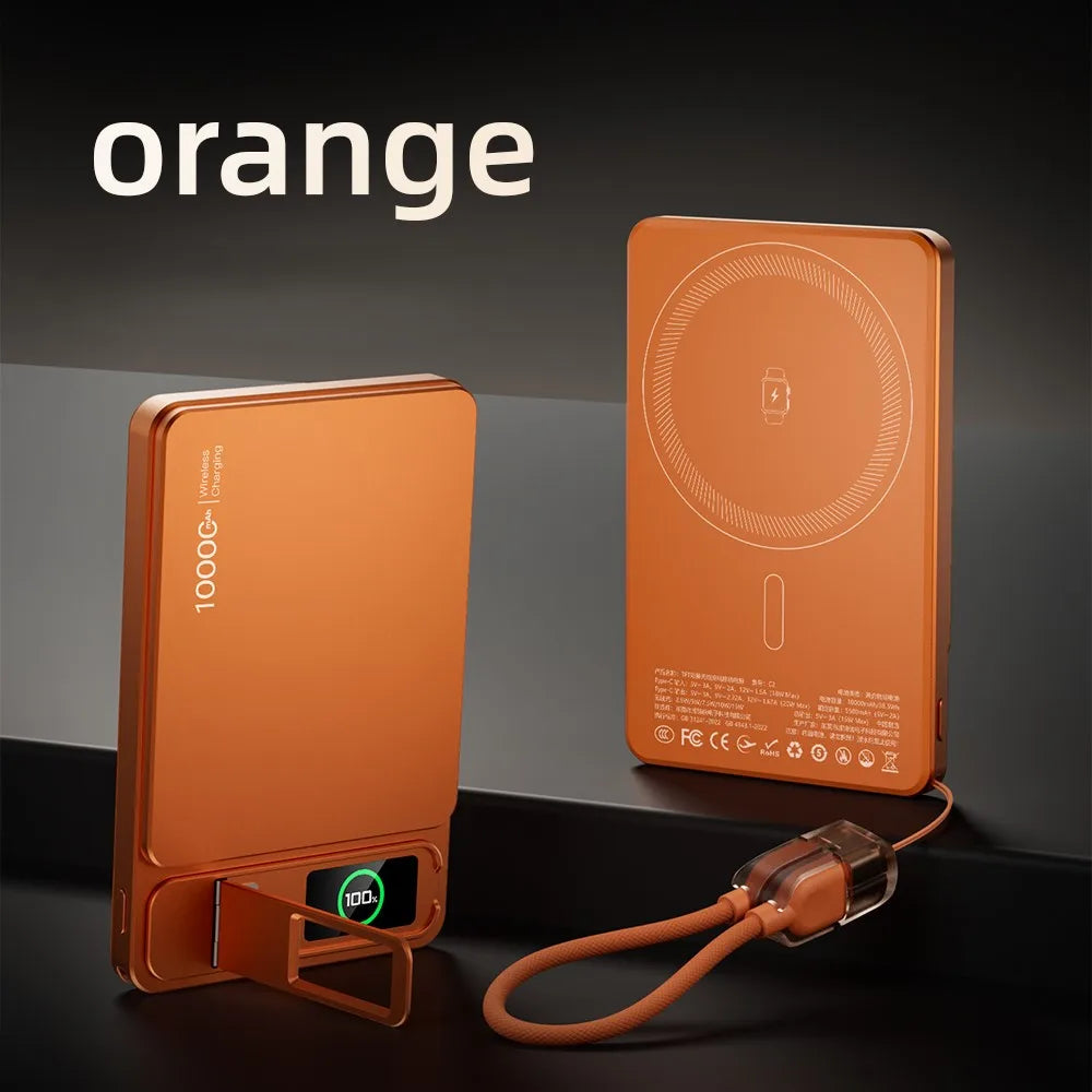CCC Alloy Original Power Bank for Magsafe Magnetic Wireless 20W Fast Charger Portable External Battery for Iphone 18 17 Iwatch