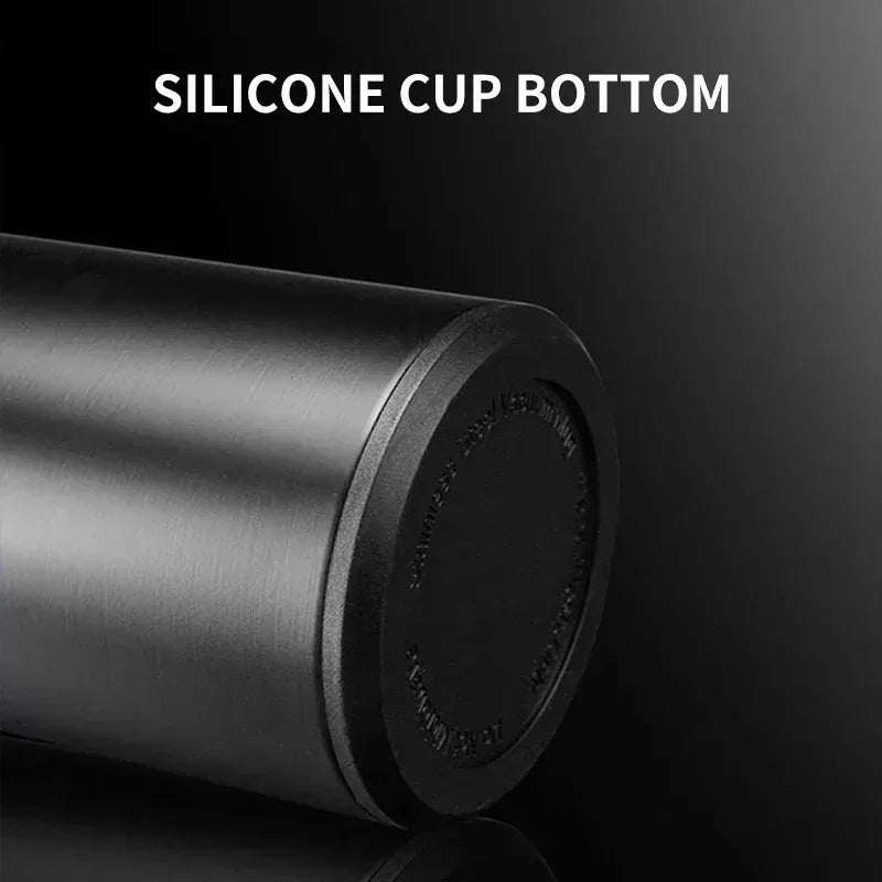 Stainless Steel Portable Smart Thermos Bottle with Temperature Display for Tesla Model X, S, 3, Y Emblem Accessories