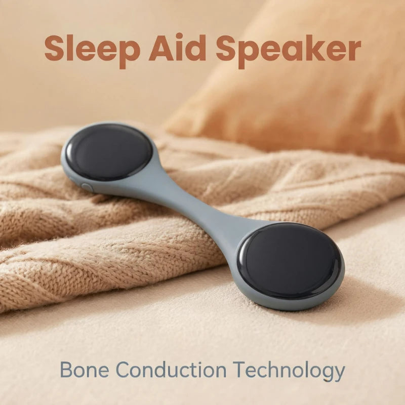 Wireless Bone Conduction Sleep Speaker under Pillow No Disturb Others Sleep Music Deep Sleep Gift for Him Her Birthday