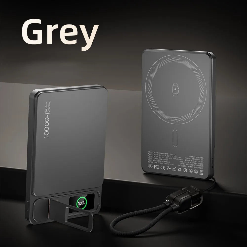 CCC Alloy Original Power Bank for Magsafe Magnetic Wireless 20W Fast Charger Portable External Battery for Iphone 18 17 Iwatch