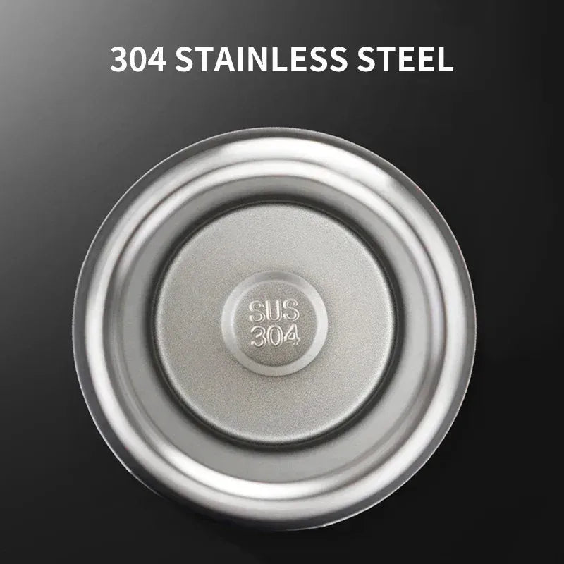 Stainless Steel Portable Smart Thermos Bottle with Temperature Display for Tesla Model X, S, 3, Y Emblem Accessories
