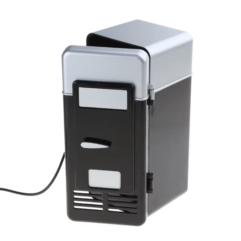 Mini Car Refrigerator USB Multi-Function Home Travel Vehicular Fridge Dual-Use Box Cooler Warmer Refrigerator for Dropshipping