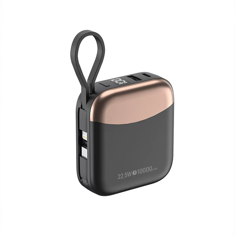 10000Mah Mini Power Bank 66W Fast Charge Portable External Charger for Iphone Xiaomi Huawei Samsung Pocket Travel Use Charger