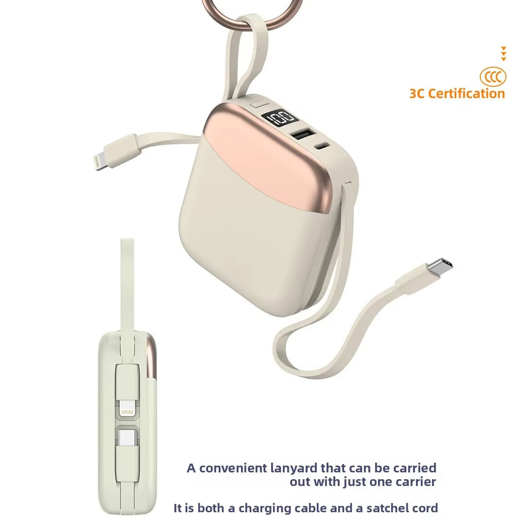 10000Mah Mini Power Bank 66W Fast Charge Portable External Charger for Iphone Xiaomi Huawei Samsung Pocket Travel Use Charger