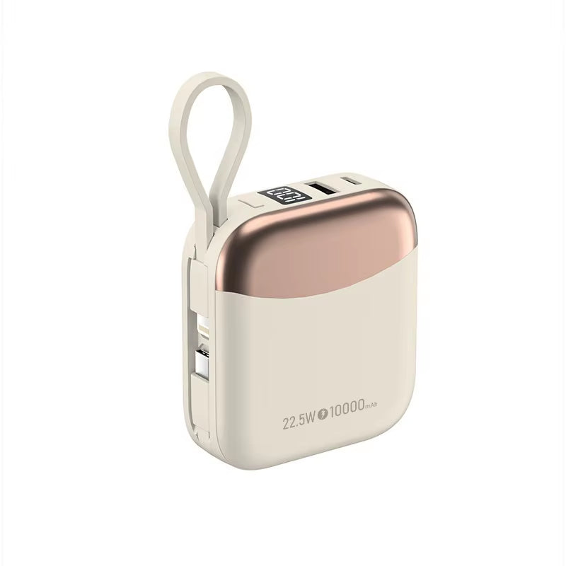 10000Mah Mini Power Bank 66W Fast Charge Portable External Charger for Iphone Xiaomi Huawei Samsung Pocket Travel Use Charger