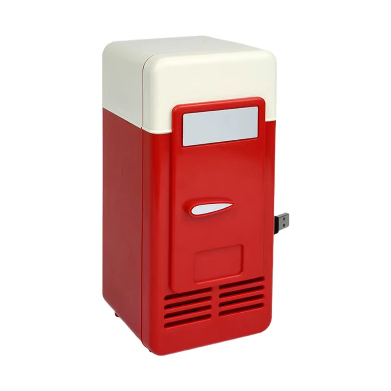 Mini Car Refrigerator USB Multi-Function Home Travel Vehicular Fridge Dual-Use Box Cooler Warmer Refrigerator for Dropshipping