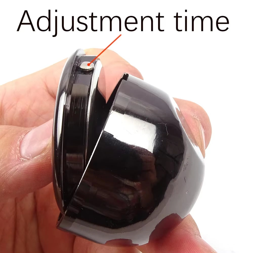 Car Dashboard Clock Waterproof Electronic Quartz Watch Mini Luminous Auto Interior Decoration Stick-On Time Display Accessories